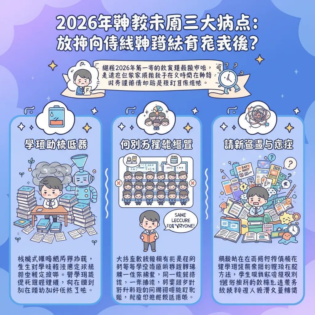 2026年補教市場的三大痛點：為什麼傳統補習班正在式微？