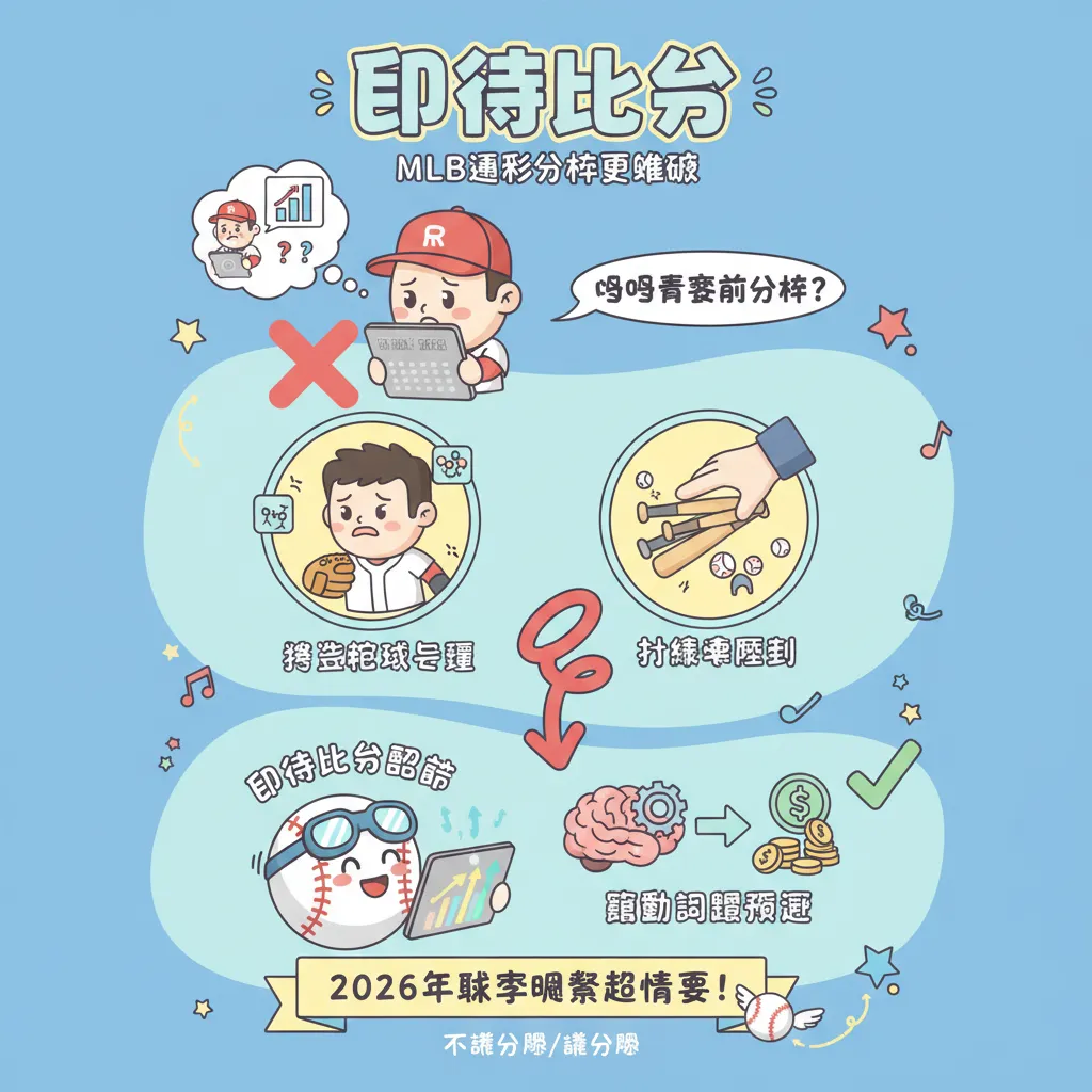 即時比分搭配賽事預測，MLB運彩分析更準確