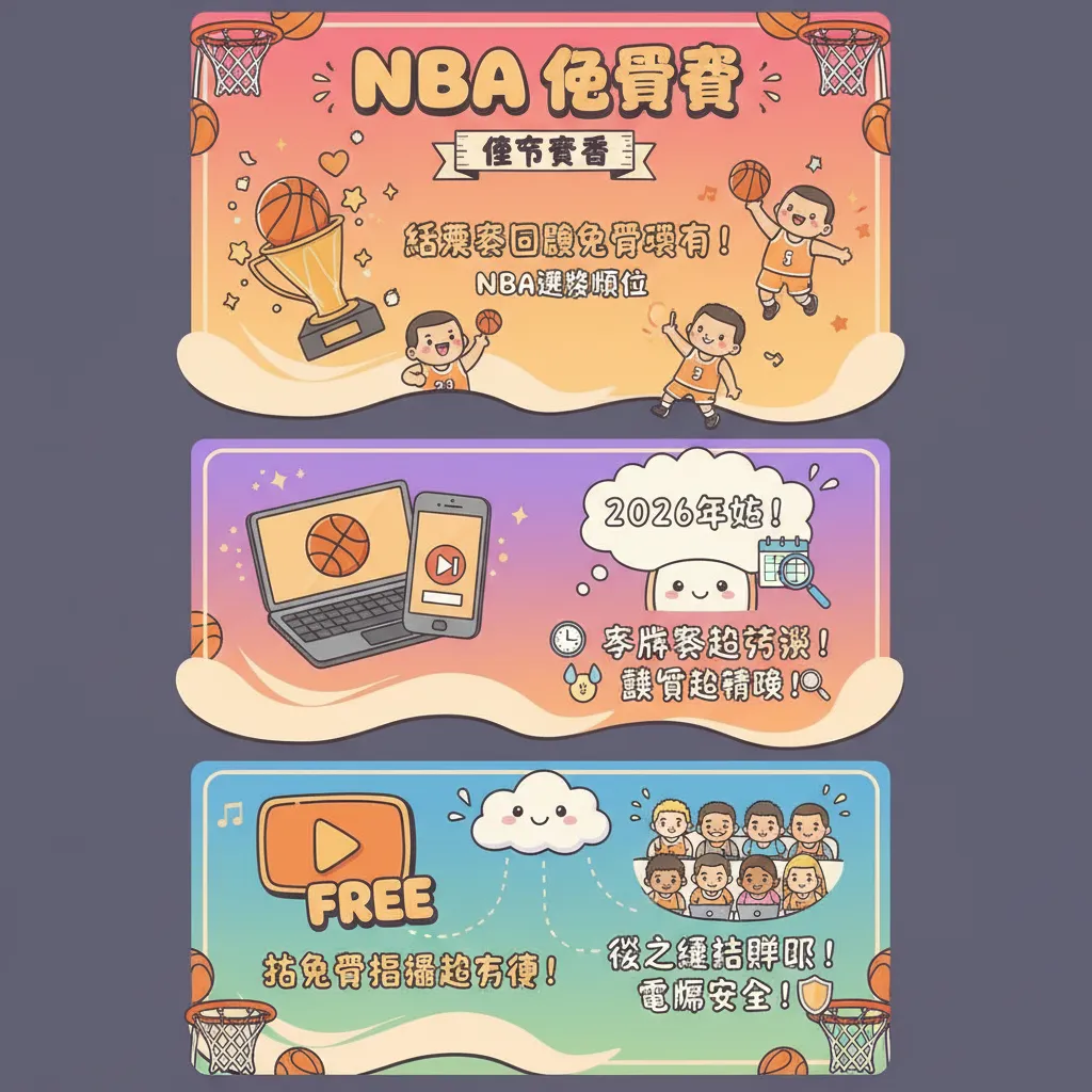 經典賽回顧免費爽看，還能掌握NBA選秀順位